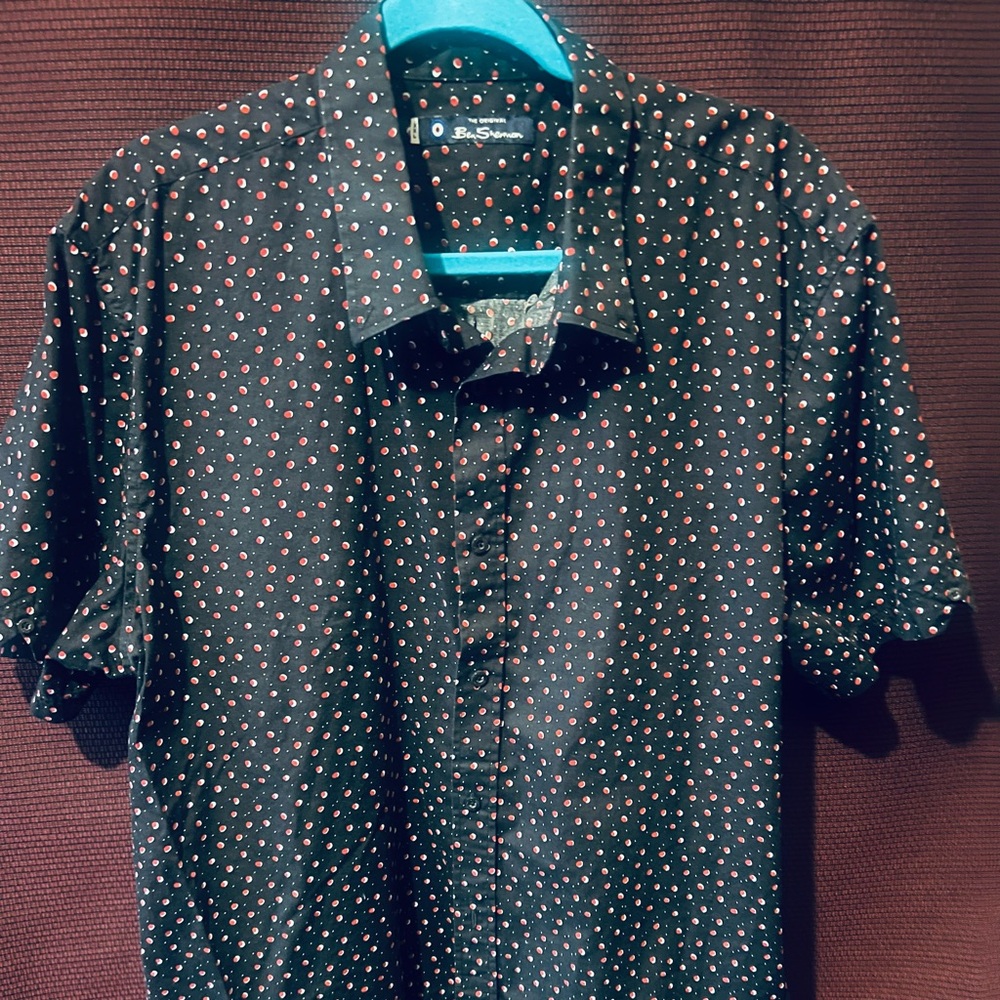 Ben Sherman Casual Mens Button Down shirt. Like new XXL